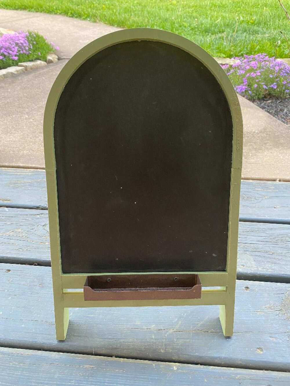 Red Shed Home & Gifts Green Chalkboard Standing Sign-NEW!
